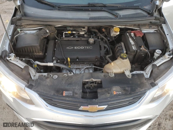 2017 Chevrolet Sonic LT with VIN 1G1JD5SH7H4124837, listed as a Copart auction lot 84260334 with 117,304 mi miles and Salvage Title. Bid and sale history available at carsss.com. Image 11.