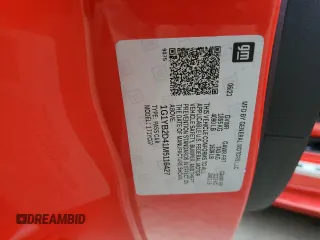 2021 Chevrolet Corvette 2LT with VIN 1G1YB2D41M5116427, listed as a Copart auction lot 49355255 with 9,316 mi miles and Salvage Title. Bid and sale history available at carsss.com. Image 12.