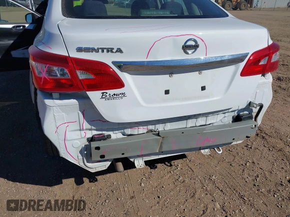 2016 Nissan Sentra SV with VIN 3N1AB7AP1GY258386, listed as a IAAI auction lot 41649505 with 92,719 mi miles and . Bid and sale history available at DreamBid. Image 6.