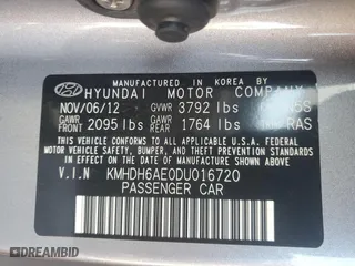 2013 Hyundai Elantra Coupe GS PZEV with VIN KMHDH6AE0DU016720, listed as a Copart auction lot 62664914 with 91,287 mi miles and Salvage Title. Bid and sale history available at carsss.com. Image 14.