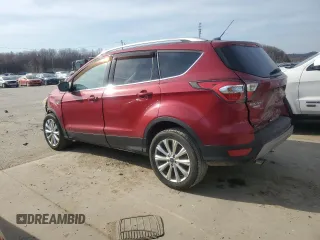 2017 Ford Escape Titanium with VIN 1FMCU0J99HUA37823, listed as a Copart auction lot 48224185 with 133,633 mi miles and Salvage Title. Bid and sale history available at DreamBid. Image 2.