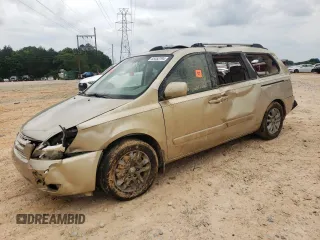 2008 Kia Sedona EX with VIN KNDMB233286203686, listed as a Copart auction lot 55553794 with 0 mi miles and Salvage Title. Bid and sale history available at carsss.com. Image 1.
