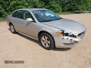 2012 Chevrolet Impala LS Fleet with VIN 2G1WF5E36C1219541, listed as a IAAI auction lot 42613170 with 164,392 mi miles and . Bid and sale history available at DreamBid. Image 1.