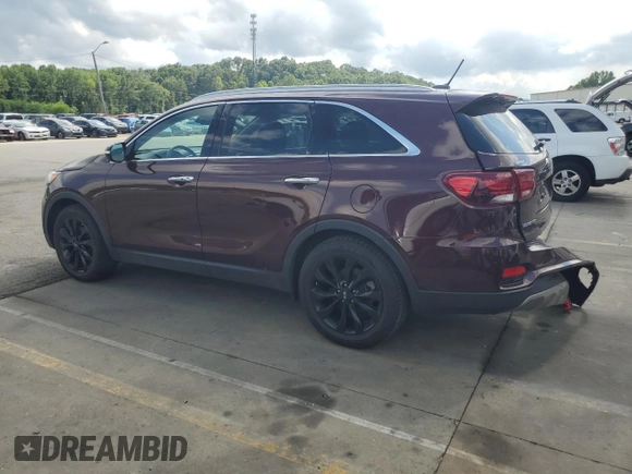 2020 Kia Sorento EX with VIN 5XYPH4A59LG709498, listed as a Copart auction lot 64867935 with 53,766 mi miles and Clean title. Bid and sale history available at DreamBid. Image 2.