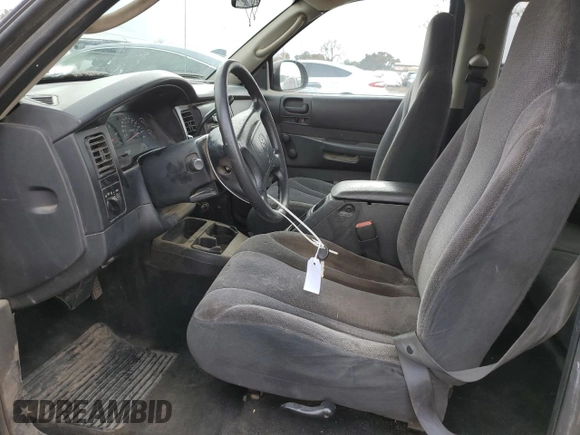 2002 Dodge Dakota with VIN 1B7GL12XX2S718443, listed as a Copart auction lot 84568934 with 122,127 mi miles and Clean Title. Bid and sale history available at carsss.com. Image 7.