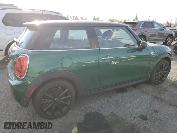 2020 MINI Hardtop Cooper with VIN WMWXR3C00L2M30375, listed as a Copart auction lot 51016485 with 105,486 mi miles and Salvage title. Bid and sale history available at DreamBid. Image 3.