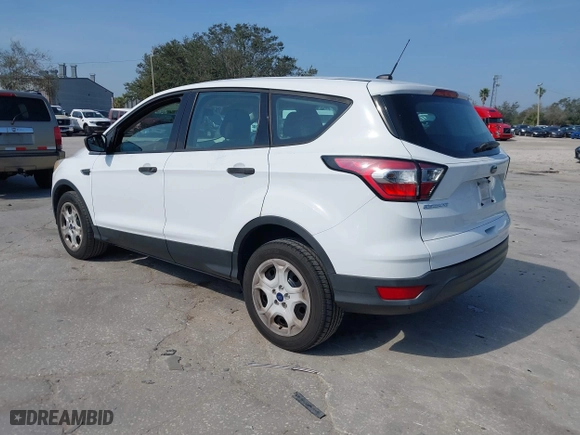 2017 Ford Escape S with VIN 1FMCU0F79HUB82450, listed as a IAAI auction lot 41491205 with 162,913 mi miles. Bid and sale history available at carsss.com. Image 3.
