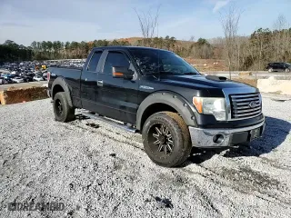 2010 Ford F-150 XL with VIN 1FTEX1E8XAFD52152, listed as a Copart auction lot 43053875 with 183,199 mi miles and Salvage Title. Bid and sale history available at carsss.com. Image 10.