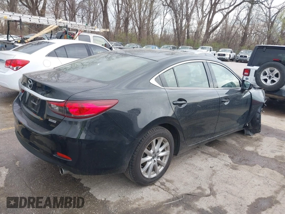 2016 Mazda 6 i Sport with VIN JM1GJ1U54G1409629, listed as a IAAI auction lot 41892485 with 68,104 mi miles and . Bid and sale history available at DreamBid. Image 4.