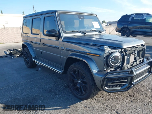 2021 Mercedes-Benz G with VIN W1NYC7HJ3MX397791, listed as a IAAI auction lot 41626196 with 4,165 mi miles. Bid and sale history available at carsss.com. Image 1.