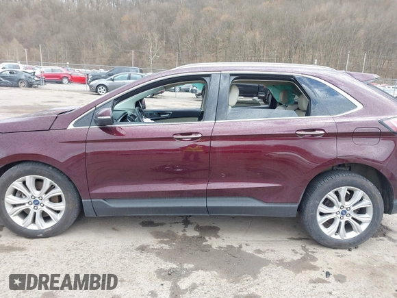 2020 Ford Edge Titanium with VIN 2FMPK4K90LBA26169, listed as a IAAI auction lot 41848710 with 86,987 mi miles. Bid and sale history available at carsss.com. Image 15.