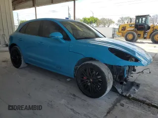 2022 Porsche Macan Turbo with VIN WP1AF2A56NLB31379, listed as a Copart auction lot 56354375 with 28,504 mi miles and Salvage title. Bid and sale history available at DreamBid. Image 4.