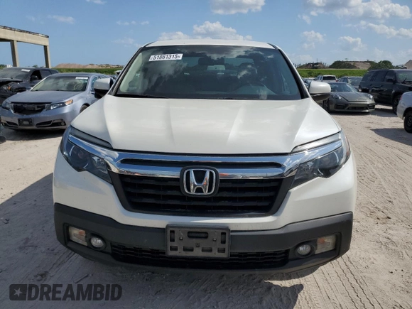2018 Honda Ridgeline RTL-T z VIN 5FPYK3F6XJB000205, wystawiony jako Copart lot #51861315 z przebiegiem 83 684 mil mil oraz Nie do naprawy • Non repairable. Historia ofert i sprzedaży dostępna na DreamBid. Obrazek 5.