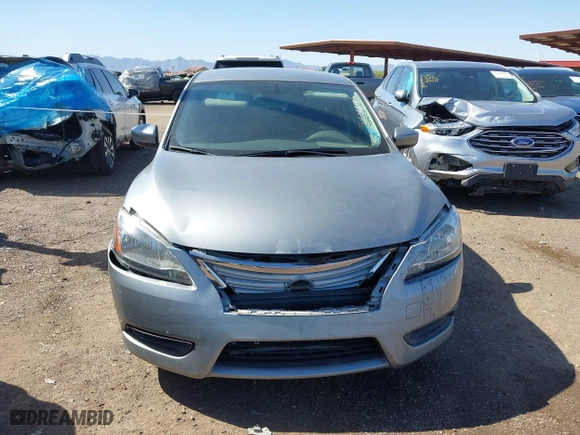 2013 Nissan Sentra SR with VIN 3N1AB7AP8DL775256, listed as a IAAI auction lot 41766105 with 144,583 mi miles. Bid and sale history available at carsss.com. Image 6.