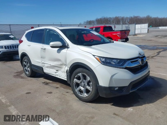 2017 Honda CR-V EX with VIN 2HKRW2H52HH650660, listed as a IAAI auction lot 41811459 with 30,669 mi miles. Bid and sale history available at carsss.com. Image 1.