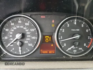 2008 BMW 3 Series 335xi with VIN WBAWC73548E062899, listed as a Copart auction lot 58737244 with 116,295 mi miles and Salvage Title. Bid and sale history available at carsss.com. Image 9.