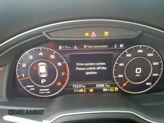 2018 Audi Q7 Prestige z VIN WA1VAAF73JD050330, wystawiony jako Copart lot #59612405 z przebiegiem 72 231 mil mil oraz Szkoda całkowita • Salvage title. Historia ofert i sprzedaży dostępna na DreamBid. Obrazek 9.