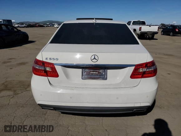 2010 Mercedes-Benz E 550 Luxury with VIN WDDHF7CB0AA104304, listed as a Copart auction lot 46538105 with 147,188 mi miles and Salvage Title. Bid and sale history available at DreamBid. Image 6.