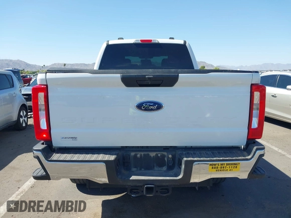 2023 Ford F-250 XL with VIN 1FT7W2BT2PEE13065, listed as a IAAI auction lot 42499481 with 21,948 mi miles and . Bid and sale history available at DreamBid. Image 17.