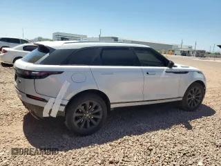 2018 Land Rover Range Rover Velar R-Dynamic SE z VIN SALYL2RV5JA772504, wystawiony jako Copart lot #62887885 z przebiegiem 168 733 mil mil oraz Szkoda całkowita • Salvage title. Historia ofert i sprzedaży dostępna na DreamBid. Obrazek 3.