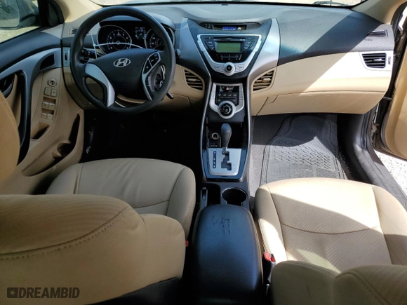 2011 Hyundai Elantra GLS with VIN 5NPDH4AE2BH023684, listed as a Copart auction lot 51601165 with 147,391 mi miles and Salvage Title. Bid and sale history available at carsss.com. Image 8.