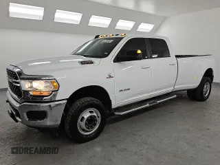 2022 Ram 3500 Big Horn with VIN 3C63RRHL2NG302776, listed as a Copart auction lot 48804245 with 55,401 mi miles and Clean Title. Bid and sale history available at carsss.com. Image 1.