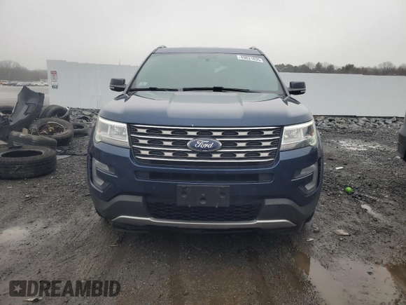 2017 Ford Explorer XLT with VIN 1FM5K8D85HGD32724, listed as a Copart auction lot 49831835 with 109,629 mi miles and Salvage Title. Bid and sale history available at DreamBid. Image 5.