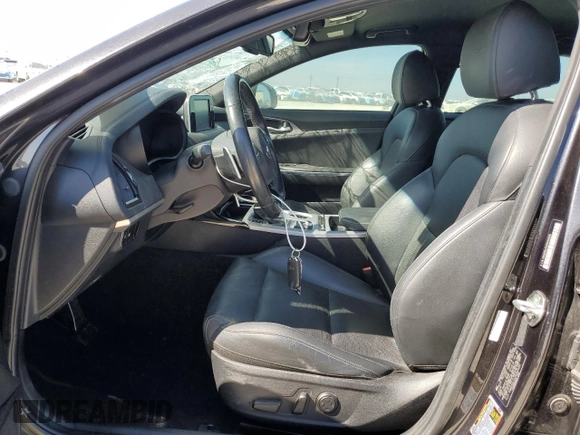 2018 Kia Stinger GT with VIN KNAE35LCXJ6040453, listed as a Copart auction lot 46859275 with 19,373 mi miles and Salvage Title. Bid and sale history available at carsss.com. Image 7.
