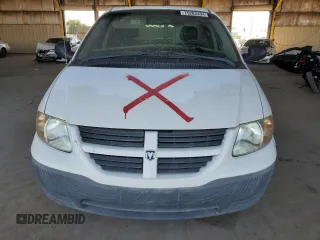 2005 Dodge Caravan Cargo with VIN 1D4GP21E05B359640, listed as a Copart auction lot 75263494 with 106,537 mi miles and Salvage Title. Bid and sale history available at carsss.com. Image 5.