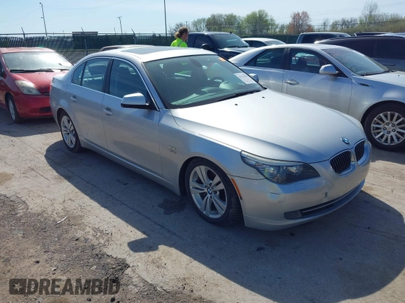 2010 BMW 5 Series 528i xDrive with VIN WBANV1C51AC159448, listed as a IAAI auction lot 42112878 with 154,710 mi miles and . Bid and sale history available at carsss.com. Image 1.