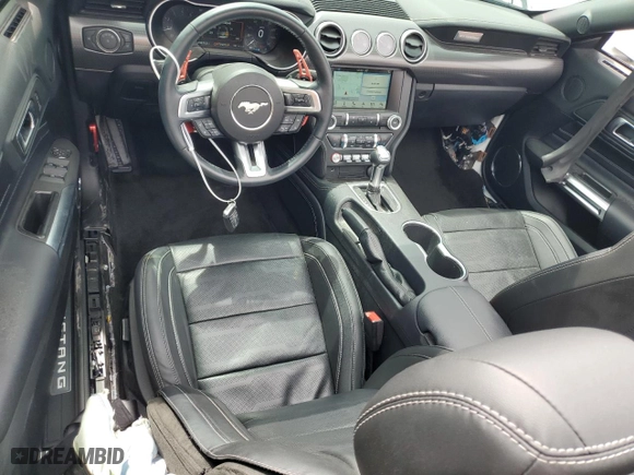 2018 Ford Mustang GT Premium with VIN 1FATP8FF6J5153639, listed as a Copart auction lot 50065995 with 24979 miles and Salvage Title. Bid and sale history available at carsss.com. Image 8.
