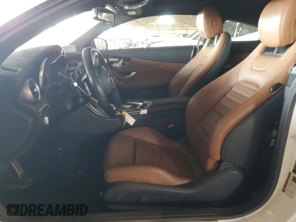 2017 Mercedes-Benz C 300 with VIN WDDWJ4JB1HF381256, listed as a Copart auction lot 46089415 with 91,389 mi miles and Clean Title. Bid and sale history available at carsss.com. Image 7.