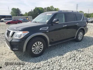 2017 Nissan Armada Platinum z VIN JN8AY2ND1H9007359, wystawiony jako Copart lot #54556725 z przebiegiem 156 671 mil mil oraz Czysty tytuł • Clean title. Historia ofert i sprzedaży dostępna na DreamBid. Obrazek 1.