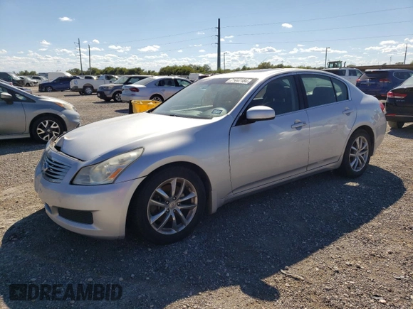 2008 Infiniti G35 with VIN JNKBV61E98M211403, listed as a Copart auction lot 71442184 with 110,632 mi miles and Salvage Title. Bid and sale history available at DreamBid. Image 1.
