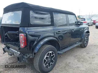 2024 Ford Bronco Outer Banks with VIN 1FMEE8BP5RLA45717, listed as a IAAI auction lot 42281416 with 7,378 mi miles and . Bid and sale history available at DreamBid. Image 4.