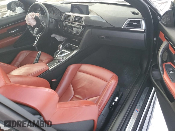 2018 BMW M4 with VIN WBS4Y9C51JAA92457, listed as a Copart auction lot 87014004 with 83,423 mi miles and Salvage Title. Bid and sale history available at carsss.com. Image 8.