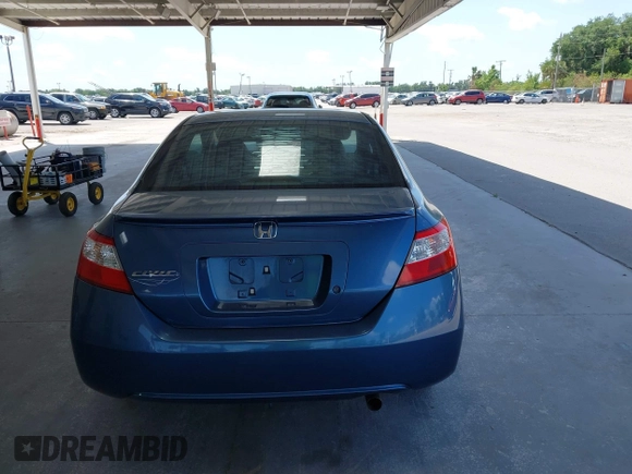 2008 Honda Civic Cpe LX with VIN 2HGFG12698H573436, listed as a IAAI auction lot 41970955 with 142,166 mi miles. Bid and sale history available at carsss.com. Image 16.