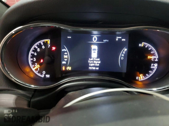 2020 Jeep Grand Cherokee Limited with VIN 1C4RJEBG4LC295246, listed as a Copart auction lot 42982055 with 75,796 mi miles and Non Repairable. Bid and sale history available at carsss.com. Image 9.