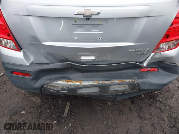 2015 Chevrolet Trax LS with VIN KL7CJPSBXFB061108, listed as a IAAI auction lot 42011714 with 160,654 mi miles and . Bid and sale history available at DreamBid. Image 6.