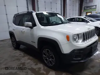 2017 Jeep Renegade Limited z VIN ZACCJBDB4HPG10586, wystawiony jako IAAI lot #41410600 z przebiegiem 34 705 mil mil oraz . Historia ofert i sprzedaży dostępna na DreamBid. Obrazek 1.