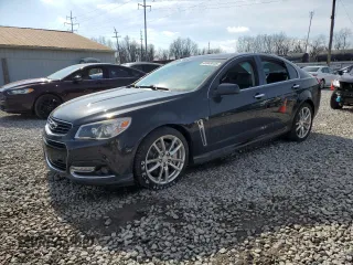 2015 Chevrolet SS with VIN 6G3F15RW2FL116595, listed as a Copart auction lot 44049445 with 49,162 mi miles and Salvage Title. Bid and sale history available at carsss.com. Image 1.