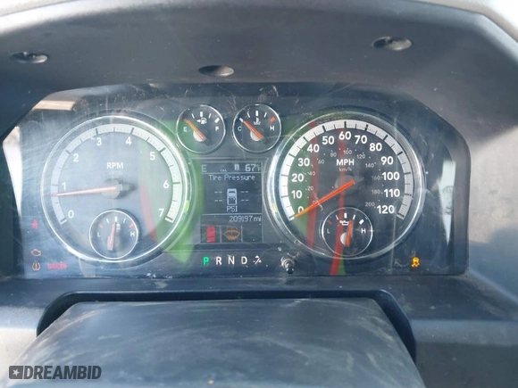 2010 Dodge Ram 1500 SLT with VIN 1D7RV1GT0AS183099, listed as a IAAI auction lot 41652156 with 209,197 mi miles. Bid and sale history available at carsss.com. Image 7.