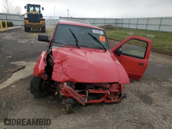 2006 Ford Ranger XL with VIN 1FTYR15EX6PA10585, listed as a Copart auction lot 53548325 with 0 mi miles and Non Repairable. Bid and sale history available at carsss.com. Image 5.