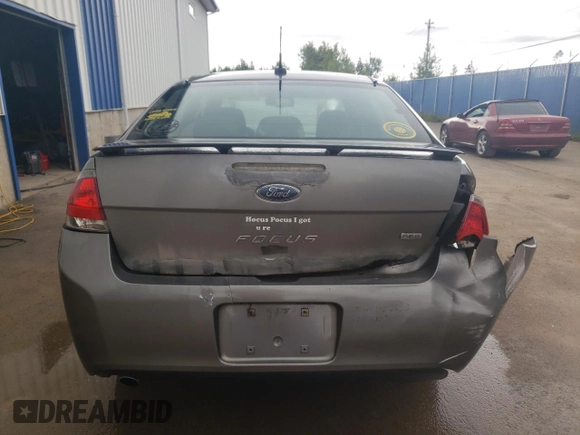2010 Ford Focus SES with VIN 1FAHP3GN1AW244391, listed as a Copart auction lot 72893804 with Not Provided miles and Salvage Title. Bid and sale history available at DreamBid. Image 6.