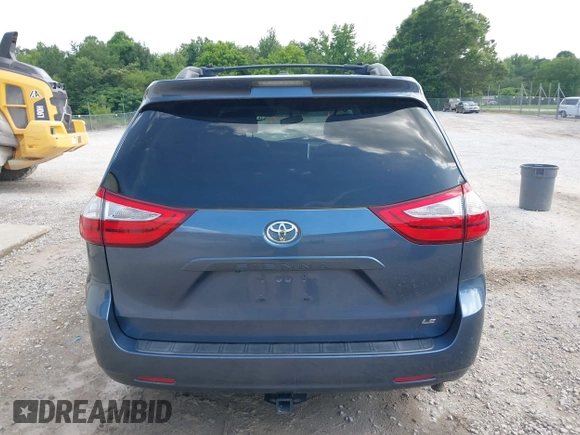 2015 Toyota Sienna LE AAS with VIN 5TDKK3DCXFS624984, listed as a IAAI auction lot 42560632 with 169,034 mi miles and . Bid and sale history available at DreamBid. Image 17.