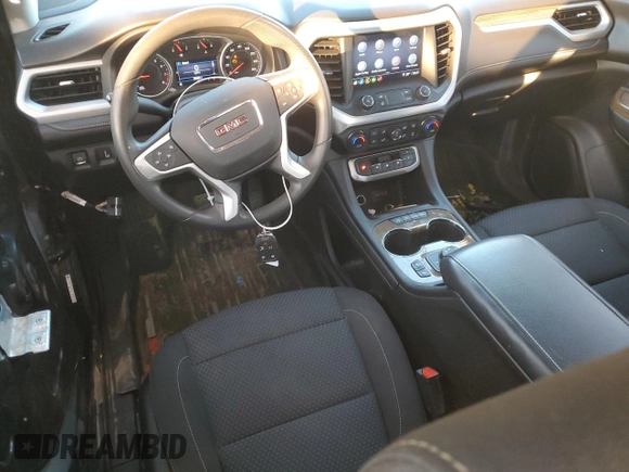 2021 GMC Acadia SLE with VIN 1GKKNKLS1MZ112007, listed as a Copart auction lot 85857394 with 56,585 mi miles and Salvage Title. Bid and sale history available at DreamBid. Image 8.