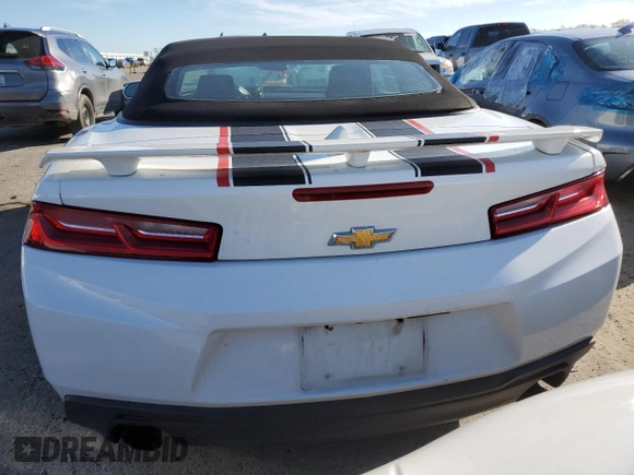 2018 Chevrolet Camaro 1LT with VIN 1G1FB3DX6J0185937, listed as a Copart auction lot 43420833 with 92,410 mi miles. Bid and sale history available at carsss.com. Image 6.