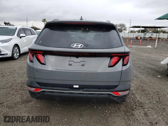 2024 Hyundai Tucson SEL with VIN 5NMJB3DE3RH406325, listed as a Copart auction lot 44827715 with 8,364 mi miles and Salvage Title. Bid and sale history available at carsss.com. Image 6.