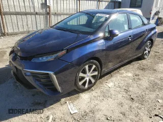 2016 Toyota Mirai with VIN JTDBVRBD4GA000702, listed as a Copart auction lot 42440455 with 57,410 mi miles and Salvage Title. Bid and sale history available at DreamBid. Image 1.