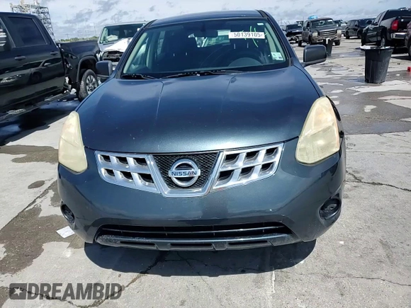 2012 Nissan Rogue S with VIN JN8AS5MT8CW279591, listed as a Copart auction lot 50139105 with 135,634 mi miles and Salvage Title. Bid and sale history available at carsss.com. Image 12.